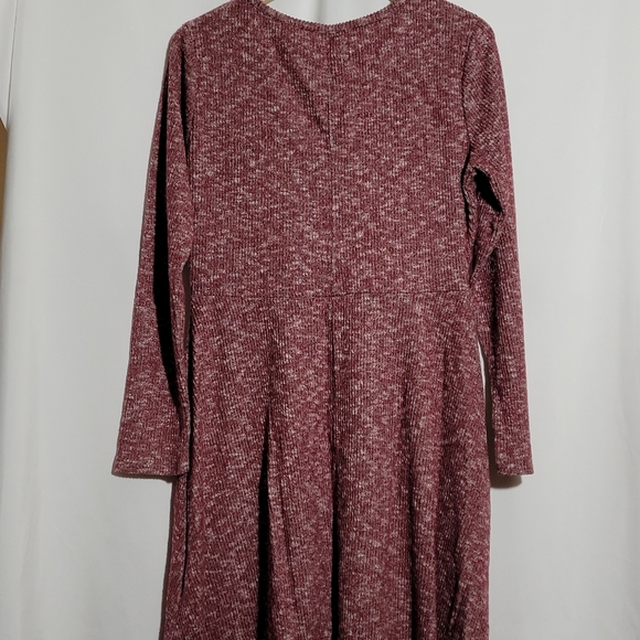 Urban Outfitters Wrap Dress - Heathered Burgundy - Picture 5 of 8